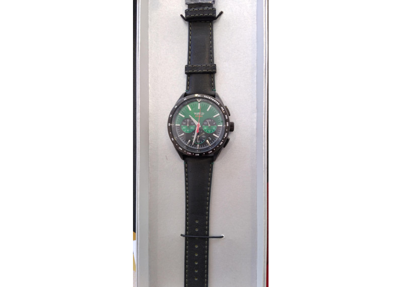 Beams Wired-VK63C-black watch
